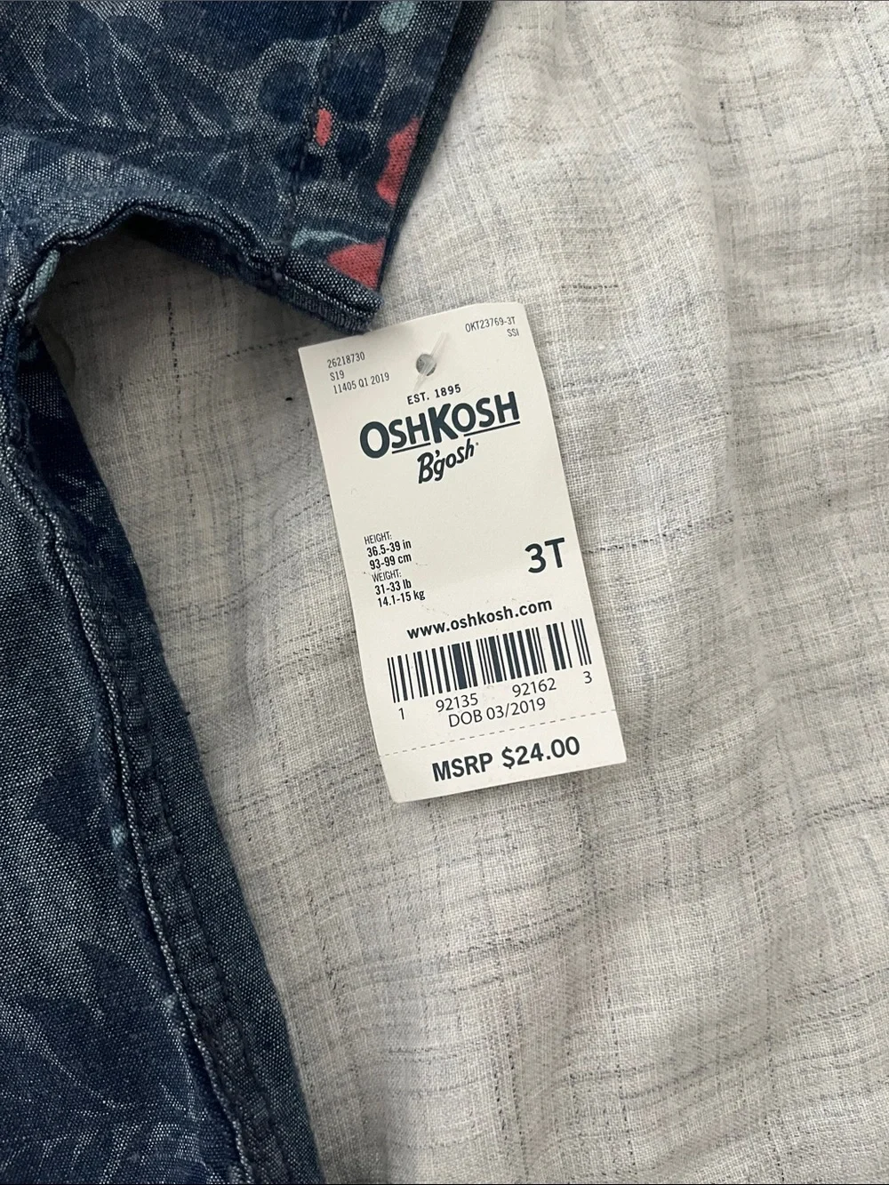 OshKosh Bgosh brand new